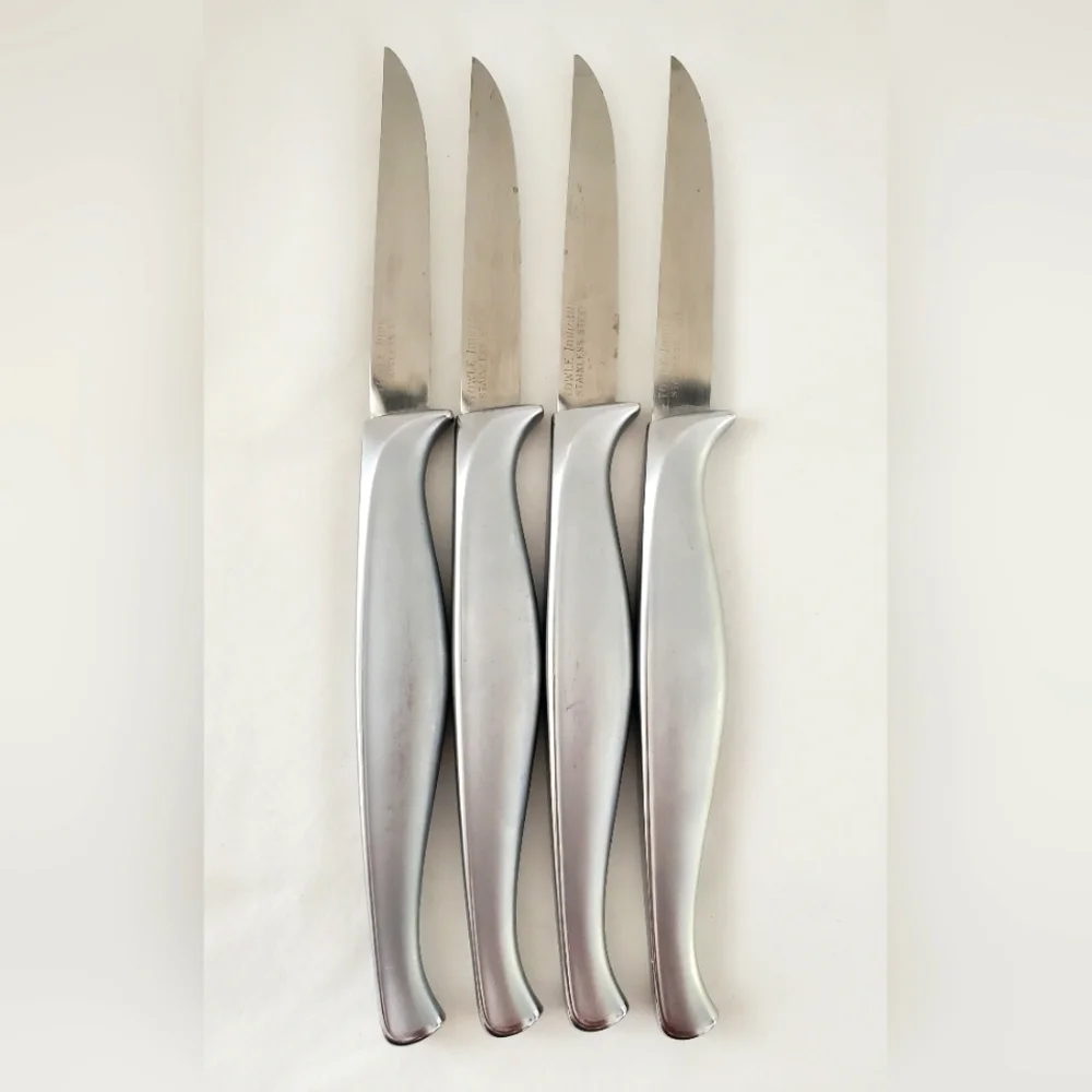 Vintage 1960's Towle Invictus Stainless Steel Steak Knives